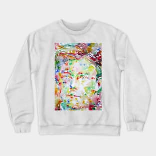 ARTHUR RIMBAUD watercolor portrait .1 Crewneck Sweatshirt